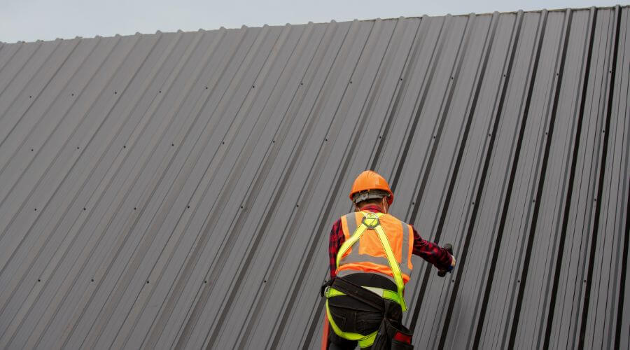 Professional metal roof installation services in Ivanhoe, VA